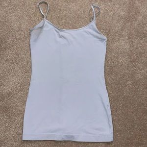 Dull white cami